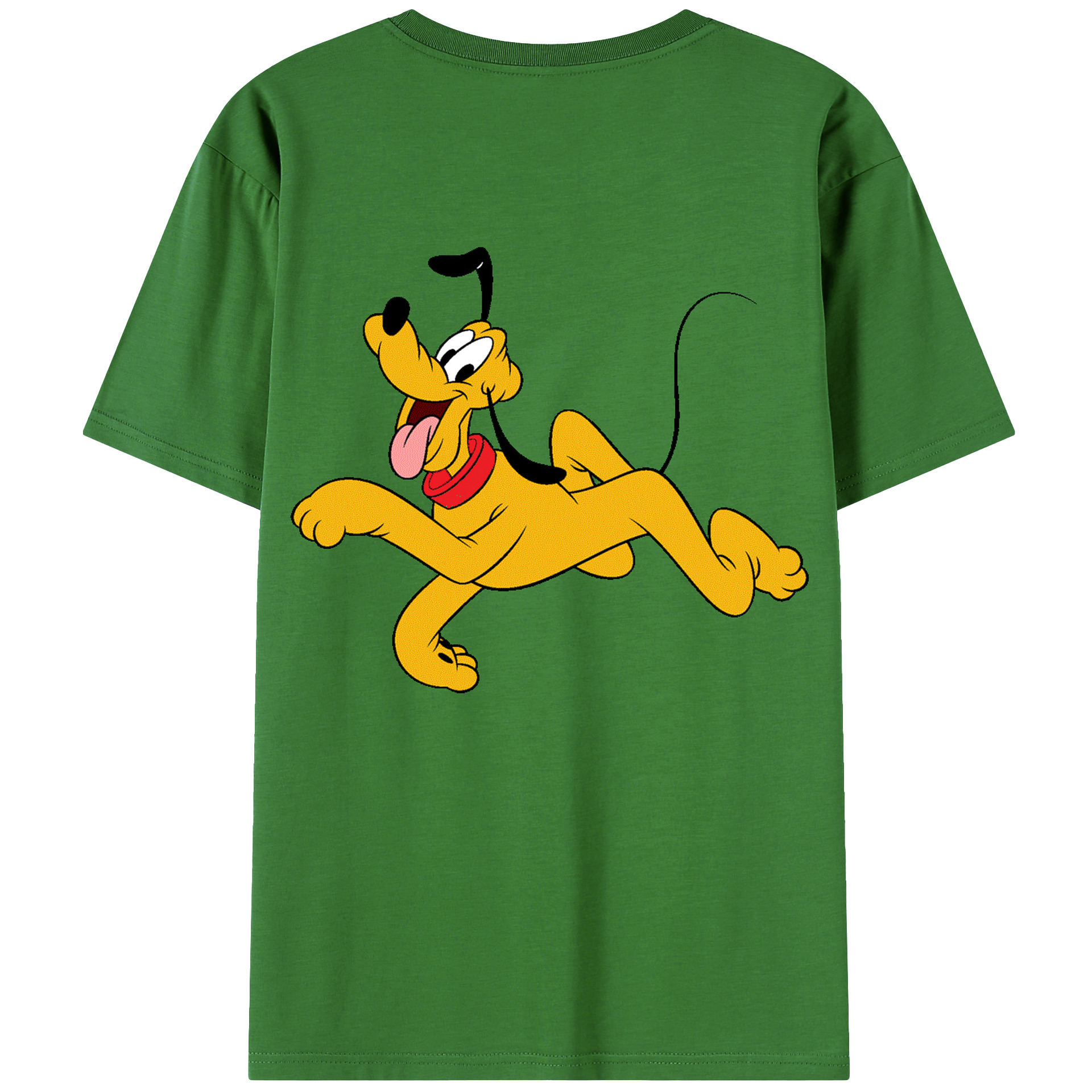 （画像用） ミッキーマウス Mickey Mouse レディース半袖Tシャツ(バックプリント)